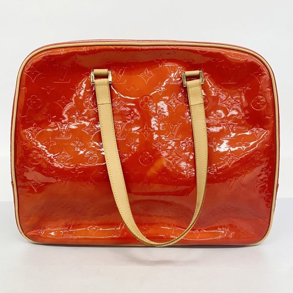 Louis Vuitton Vernis Sutton Tote Bag M91080 Rouge Women's - Picture 12 of 12